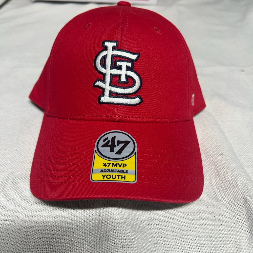 '47 Red St. Louis Youth Cap with Embroidered Logo